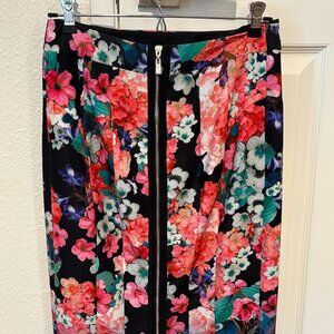 Nanette Lepore Floral Skirt sz 6